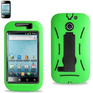 (Super Cover) Hard Case for Huawei Ascend II M865 Green/Black (SLCPC06 HWM865GRBK) Cell Phones & Accessories