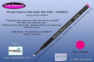 Private Reserve Ink Schmidt 888 Rollerball Refill Magenta Medium Tip  Pen Refills 