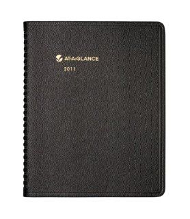 AT A GLANCE Weekly Appointment Book, Full Weekends, 6 x 9 Inches, Black, 2011 (70 865 05)  Appointment Books And Planners 
