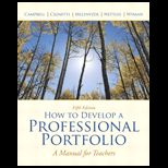 How to Develop a Professional Portfolio A Manual For Teachers