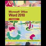Microsoft Office Word 2010  Illustrated Complete .