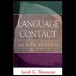 Language Contact  An Introduction