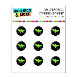 Graphics and More Hornet Wasp   Green Home Button Stickers Fits Apple iPhone 4/4S/5/5C/5S, iPad, iPod Touch   Non Retail Packaging   Clear Cell Phones & Accessories