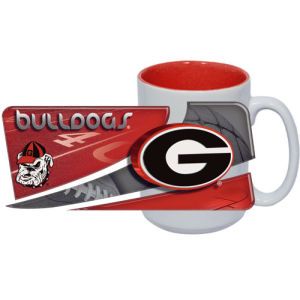 Georgia Bulldogs 15oz. Two Tone Mug