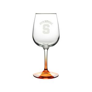 Syracuse Orange Boelter Brands Satin Etch Wine Glass