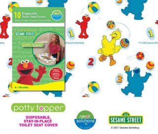 Neat Solutions Potty Topper   Sesame Street   10 count     Toilet Training Seat Covers  Baby