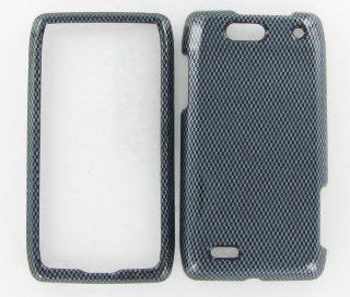 Motorola XT894 Droid 4 Carbon Fiber Protective Case Cell Phones & Accessories