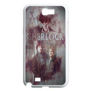 BBC's Sherlock Custom Samsung Galaxy Note 2 N7100 Case Cell Phones & Accessories