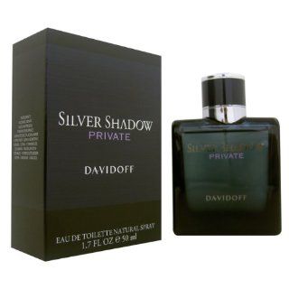 Silver Shadow Private by Davidoff for Men 1.7 oz Eau de Toilette Spray  Beauty