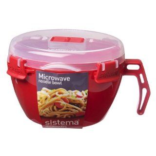 Sistema Red Microwave Noodle Bowl 875ml Kitchen & Dining