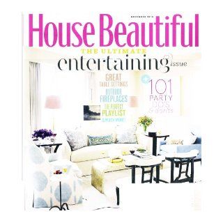House Beautiful Magazine November 2010 cover photo Francesco Lagnese Books