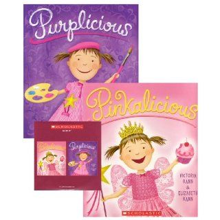 Pinkalicious & Purplicious Duo (CD & 2 Paperbacks) Victoria Kann, Elizabeth Kann, Ari Meyers 9780545235624 Books