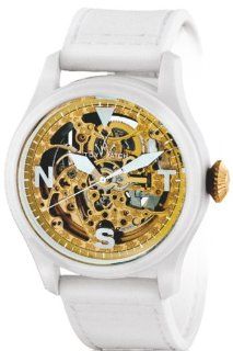 Toy Watch Gents White Toy2Fly Skeleton Dial Watch Watches