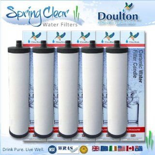 5 x Pack   Franke Triflow Compatible Filter Cartridges By Doulton M15 Ultracarb (NO Import Duty or Taxes to pay on this product)   Replacement Water Filters
