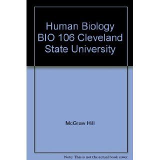 Human Biology BIO 106 Cleveland State University McGraw Hill 9780697799364 Books