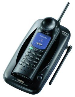 Toshiba FT8000 900MHz Cordless Phone (Black)  Cordless Telephones  Electronics