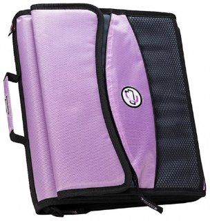 Case it 2 Inch 3 Ring Zipper Binder with Removable Tab File, Lavender, D 900 LAV  Office D Ring And Heavy Duty Binders 