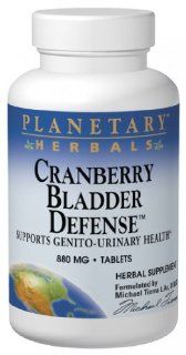 Planetary Formulas Cranberry Bladder Defense, 880 mg, Tablets, 120 tablets Health & Personal Care