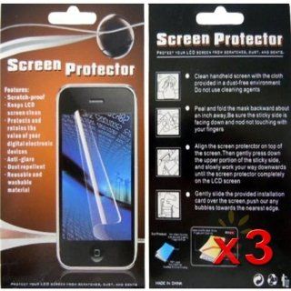 3 LCD Screen Clear guard Protector Straight Talk HUAWEI Ascend Plus H881c LCD SCREEN PROTECTOR Mobile Phone Accesso Cell Phones & Accessories