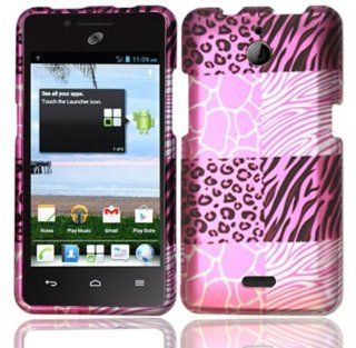 Huawei Ascend Plus H881C ( Straight Talk , Net10 , Tracfone ) Phone Case Accessory Unique Exotic Design Hard Snap On Cover with Free Gift Aplus Pouch Cell Phones & Accessories