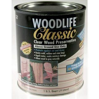 Woodlife Quart Classic Clear Wood Preservative   902   Household Wood Stains  
