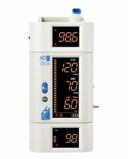 Adview Diagnostic Station Bp/sp/temp with Desk Wall or Mobile, White, Adult Health & Personal Care