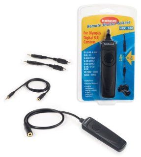 Hahnel Remote Shutter Release Cable Control for Olympus DSLR with 80" Extension Lead  Camera And Camcorder Remote Controls  Camera & Photo