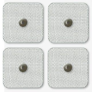 AB Transform Replacement Electro Pads (Set of 4)  Electric Abdominal Toning Belts  Sports & Outdoors