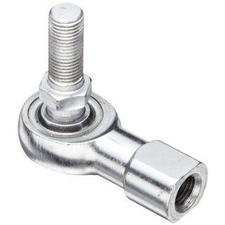 Sealmaster TR 6Y Rod End Bearing With Y Stud, Three Piece, Precision, Non Relubricatable, Right Hand Female to Right Hand Male Shank, 3/8" 24 Shank Thread Size, 1" Overall Head Width, 0.906" Thread Length