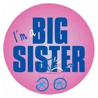 Big Sister Button/2 INCH ANNOUNCEMENT BUTTON   BIG SISTER/Baby Shower/New Baby 