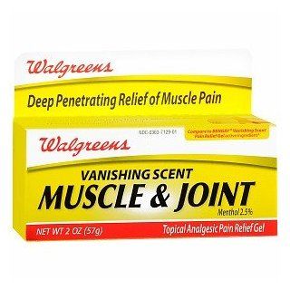  Muscle & Joint Pain Relief Gel, 2 oz Health & Personal Care