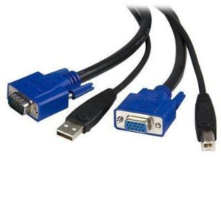New   15' USB/VGA 2 In 1 KVM by Startech   SVUSB2N115 GPS & Navigation