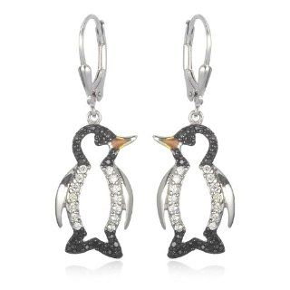 Open Penguin Earring Dangle Earrings Jewelry