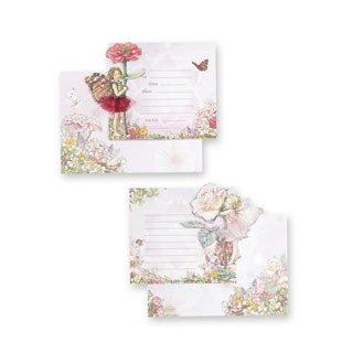 flower fairies party invitations thank you notes (set of 8 each) ChasingFireflies Health & Personal Care
