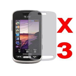 3x LCD Screen Protector for Samsung Solstice SGH A887 Cell Phones & Accessories