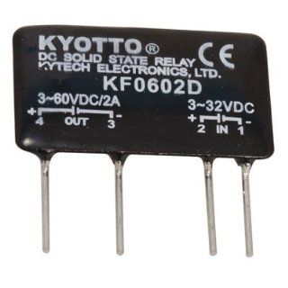 Relay Solid State 32 Volt DC Input 2 Amp 60 Volt DC Output 4 Pin Electronic Relays
