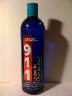 911 Emergency Hair Treatment Leave In Conditioner Extra Dry Formula (16 FL. OZ.)  Standard Hair Conditioners  Beauty
