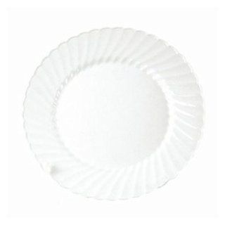Classicware CW10144W 10.25" White Plastic Dinner Plate (8 Packs of 18)