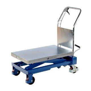 Vestil CART 1000 TS Hydraulic Elevating Cart, 1000 lbs Capacity, 32" Length x 19 3/4" Width Platform Lift Tables