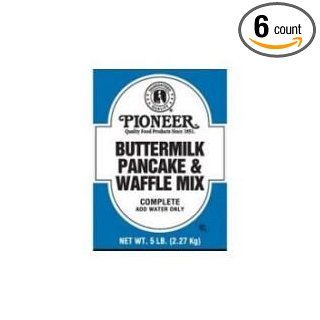 Pioneer Buttermilk Pancake and Waffle Mix, 5 Pound    6 per case.