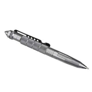 Vktech Tactical Pen aviation Aluminum Anti skid (Grey)  Tactical Knives  Sports & Outdoors