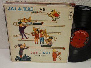 THE JAI & KAI Trombone Octet LP Columbia CL 892 MONO 6 Eye Vinyl Record Album Music