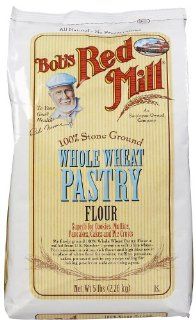 Bob's Red Mill Pastry Flour Whole Wheat, 5 lbs Grocery & Gourmet Food