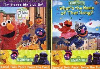 Sesame Street   What's the name of that Song ? / Elmo World   The Street we Live on (2 Pack) Movies & TV