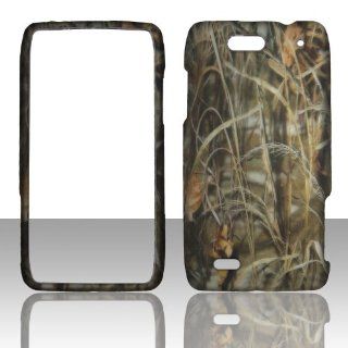 2D Camo Grass Motorola Droid 4 / XT894 Case Cover Phone Hard Cover Case Snap on Faceplates Cell Phones & Accessories