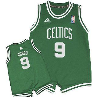 Rajon Rondo Boston Celtics Green Baby / Infant NBA Basketball Jersey 24 months  Infant And Toddler Sports Fan Apparel  Sports & Outdoors