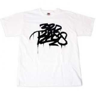 3RD BASS   Bass Tag   White T shirt Novelty T Shirts Clothing