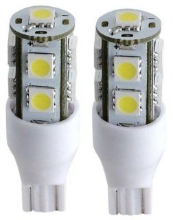 Green LongLife 5050175 LED Replacement Light Bulb Tower with 921/T15 Wedge base 110 Lumens 12v or 24v Cool White (2 per pkg) Automotive