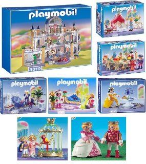 Playmobil Fairytale Castle Sets   Fully Accessarized with 7 Play Sets Toys & Games