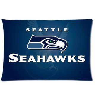 Custom Seattle Seahawks Pillowcase Standard Pillow Protector Cover 20"x30" LLP 922  